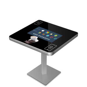 ბარი ყავის თამაში LCD Android ინტერაქტიული წყალგაუმტარი მულტი სმარტი 21.5 დიუმიანი სენსორული ყავის მაგიდა