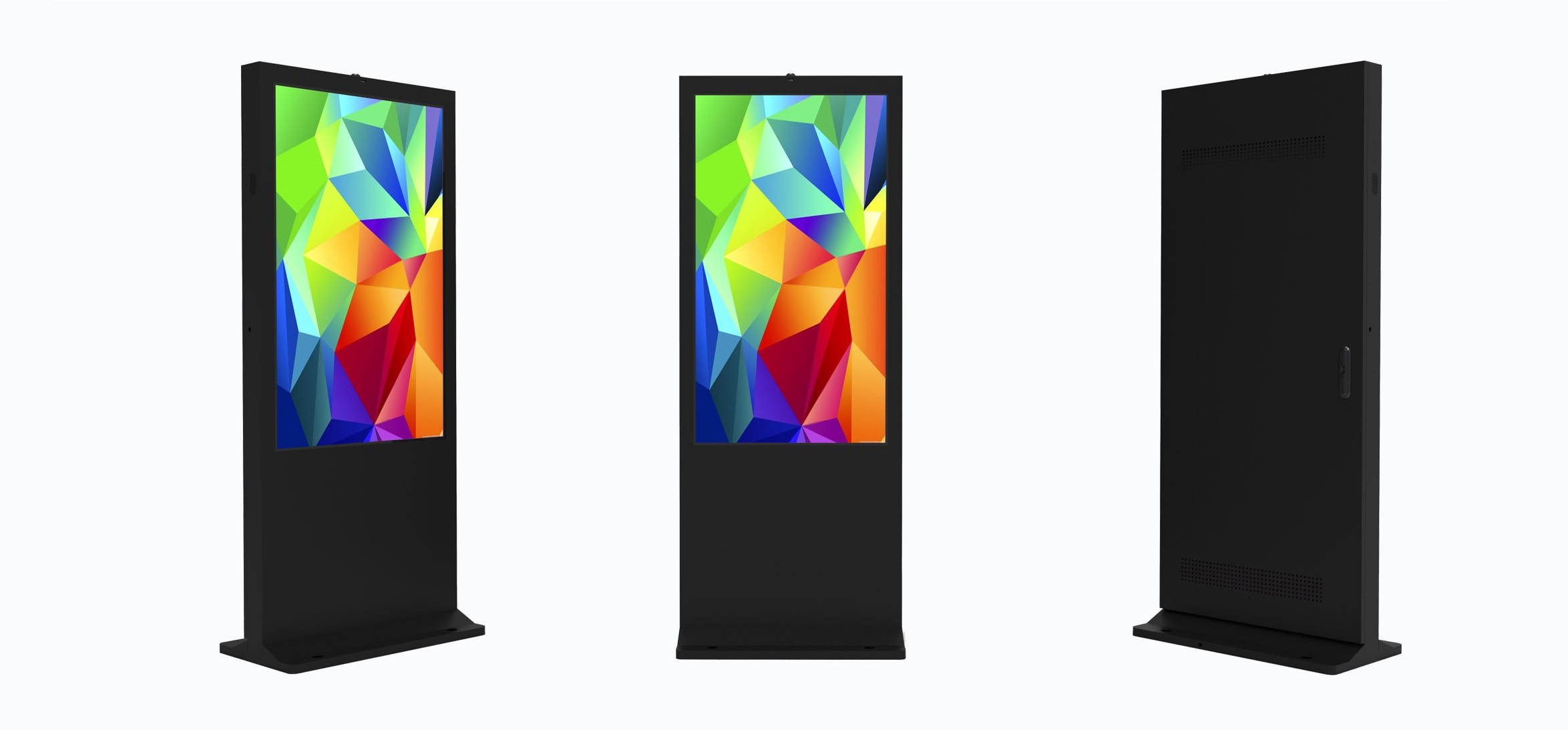 По какой причине будут появляться черные экраны автоматов наружной рекламы?