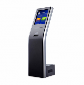 21.5 လက်မ Touch Screen Self Service Digital Interactive Kiosk Queuing Machine အတွက် ဘဏ်ဆေးရုံရေစင်စင်အတွက် တန်းစီခြင်းလက်မှတ်စီမံခန့်ခွဲမှုစနစ် kiosk