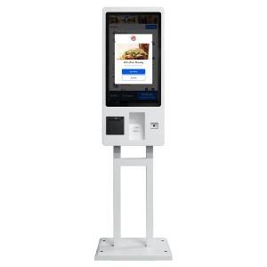 32 inch touch screen self service ho patala kiosk bakeng sa lijo tse potlakileng McDonald's/KFC/restaurant/supermarket