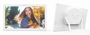 Nieuw ontwerp Hoogwaardige slimme digitale fotolijst met cloud android OS Wifi voor thuis/zakelijk