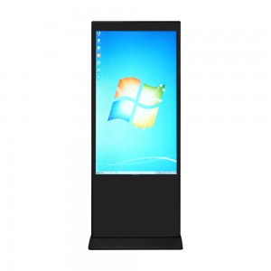 55-palcový podlahový interaktívny kiosk s digitálnym značením s dotykovou obrazovkou