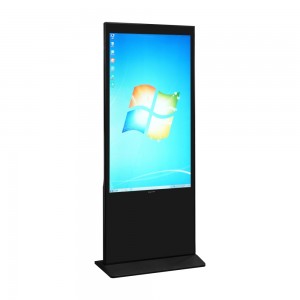 55 tommers gulvstående interaktiv digital skilting Kiosk med berøringsskjerm