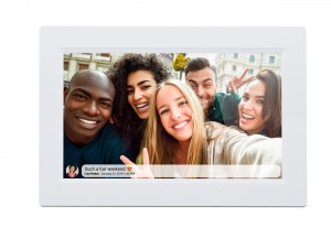 7 inç 10,1 inç inteligjent Android WiFi Cloud Kornizë fotografie dixhitale Ekran me prekje Media player Dhuratë Kornizë dixhitale fotografie për ndarjen e fotove