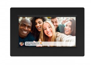 7 Inch 10.1 Inch WiFi Remote Sharing Multi Language smart phone nagkonektar sa video Cloud Photo Digital Picture Frame