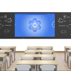 75 86 inch smart schoolbord digitaal krijtbord interactief touchscreen elektrisch zwart prijs voor online lesgeven