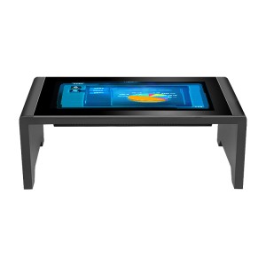 43/49/55/65 Inch Touchscreen Reclame Display Interactieve Tafel Alles in Een vergadering conferentie Smart Tafel voor Thee/Koffie/Game/Bar