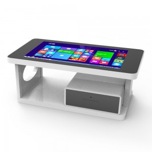 43/49/55/65 Inch China Multi Touch Screen Table Interactive Smart Table alang sa dula/kape/bar/mall