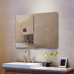 Паметно огледало од 7" до 100" Интерактивен телевизор за бања Екран на допир Магично огледало