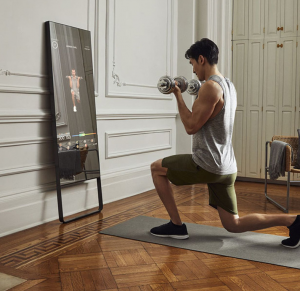 32,43 Zoll Magic Mirror Smart Fitness Spiegel Workout Trainingsspiegel