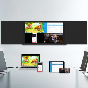 75 86 tommer smart tavle digital tavle interaktiv berøringsskjerm elektrisk svart pris for nettundervisning