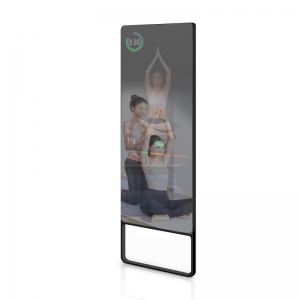 32,43 palcové magické zrkadlo inteligentné fitness zrkadlo na cvičenie tréningové zrkadlo