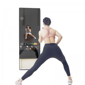 32,43 اینچ آینه آموزشی آینه تناسب اندام هوشمند آینه جادویی