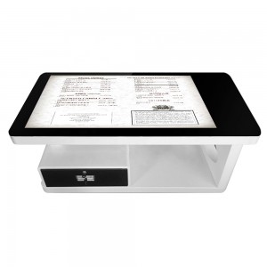 China Factory price 43 inch Waterproof android touch screen interactive touch table for coffee/bar/education/ludos player