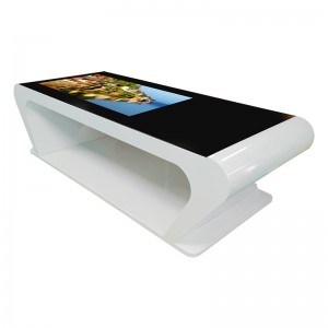 43/49/55/65 Coloj Ĉinio Multi Tuŝekrana Tablo Interaga Smart Table por ludo/kafo/trinkejo/butikcentro