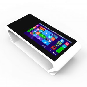 43/49/55/65 អ៊ីង China Multi Touch Screen Table Interactive Smart Table សម្រាប់ហ្គេម/កាហ្វេ/បារ/ហាងទំនិញ