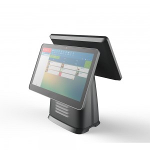 15,6 инчен ПОС систем Екран на допир Прозорец Ресторан Малопродажба Каса Win 7 8 10 Андроид машина POS систем Регистрирај се за продажба