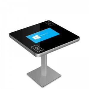 Mesa de pantalla táctil inteligente interactiva para cafetería/restaurante/KTV/hotel LS215T