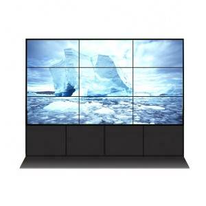 Ultra úzky rám 46 palcov 49 palcov 55 palcov LCD video stena pre reklamný displej TV obrazovka