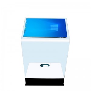 30 Inch Interactive Holographic projector Transparent Podium Touch Foil Kiosk ene-Interactive Projection Glass Touch Film yombukiso/ukusesha ulwazi
