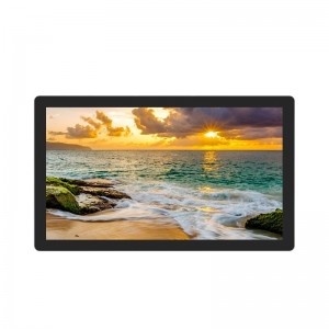 Lettore pubblicitario LCD da 10,1″ 13,3″ 15,6″ Lettore multimediale Android intelligente con monitor touch screen e controllo del sistema CMS