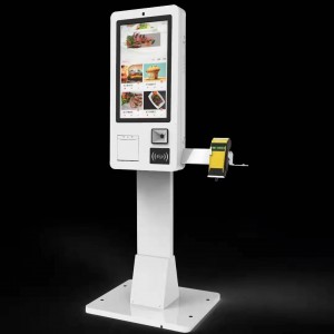21,5-palčni zaslon na dotik Restavracija/nakupovalni samopostrežni plačilni kiosk/kiosk za samonaročanje na enem mestu