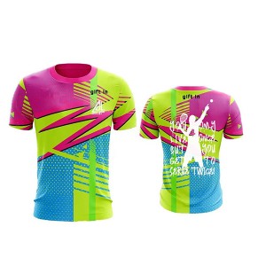 Polyester Sport Event Running Quick Dry short sleeve T shirts