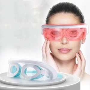 Kaasaskantav uus vibratsiooniküttega silmade masseerija