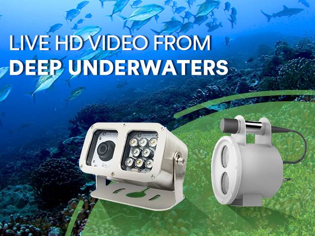 Get live HD video from deep underwaters
