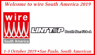 LINT TOP estará presente na wire South America 2019