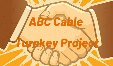 Projet clé en main de câble ABC