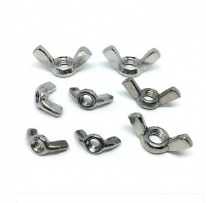 OEM Customized Din985 Nylon Lock Nut -
 Factory Price Customizable nuts Wing Nuts DIN 315 – Liqi