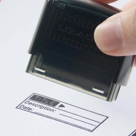 Custom Calligraphy Address Stamp - COOL HUNTING®