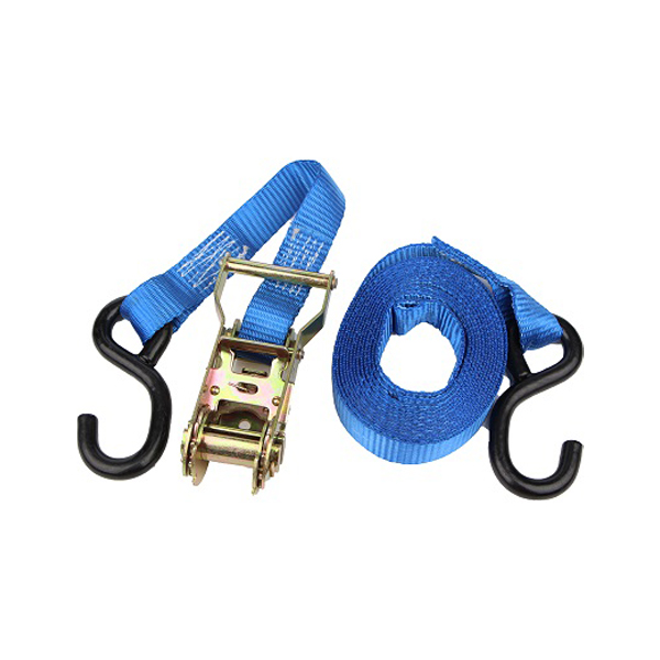 1 inch Ratchet Tie Down Straps with Coated S Hook