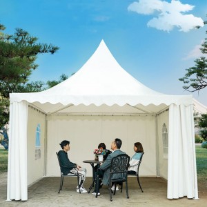 Алюминиевая палатка для свадебных мероприятий в форме пагоды