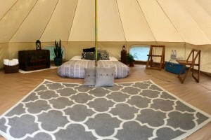 Tenda da campeggio di lusso per casa da campeggio Glamping diametro 3-6 m vendita calda NO.031