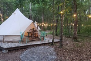 Hoge kwaliteit outdoor safari bell tent luxe glamping familie kies NO.041