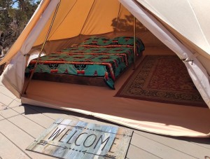 Açık Kamp Kanvas Çadır NO.054 için Polyester Pamuk 4m Çan Çadırı için Hızlı Teslimat