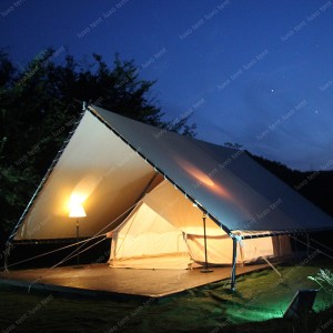 Glamping Wielofunkcyjny baldachim z namiotem dzwonkowym