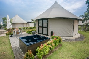 Glamping luxe tenthuis