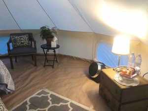 Glamping barraca de acampamento de luxo com sino de 3-6m de diâmetro venda quente NO.031