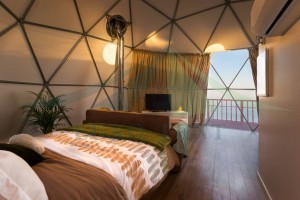 PVC Geodesic Dome Hotel lay