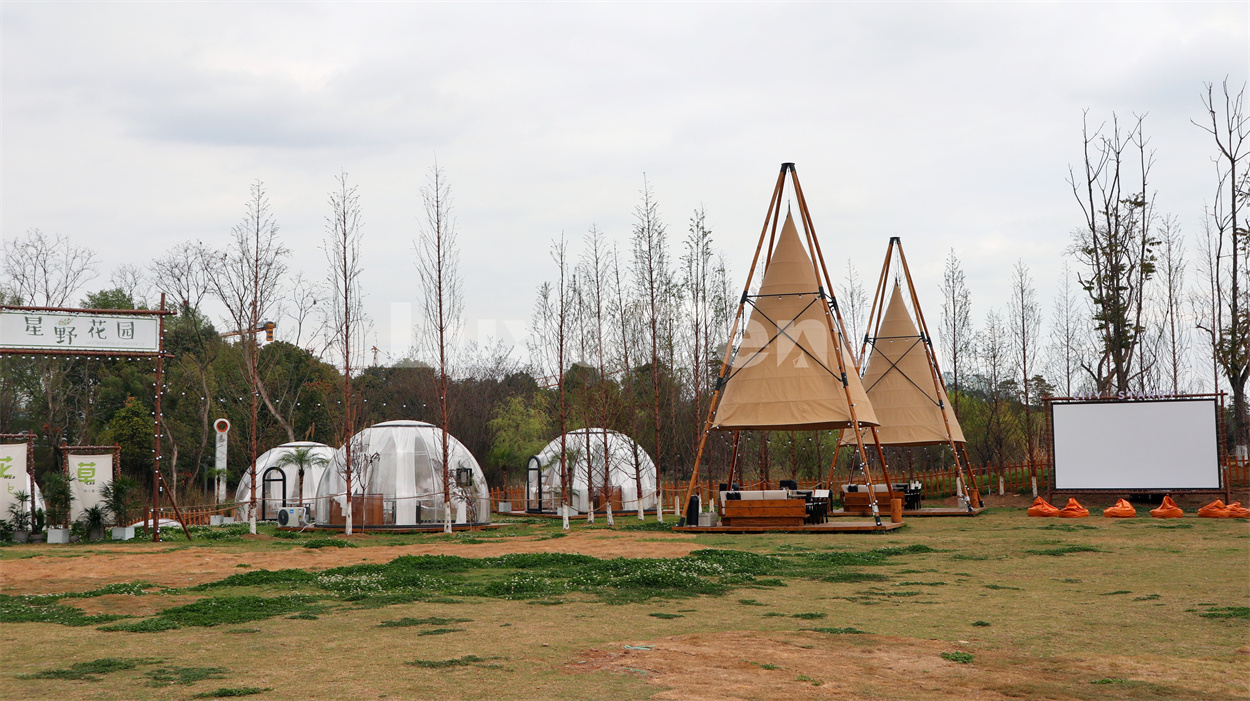 Glamping Urban Campsite-New customized Glamping Tent