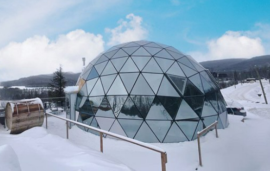 Luxurious Glass Dome Tent In Canada