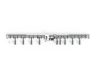 बिक्री के लिए LX123H(12)TIV फोर चक मेटल ट्यूब लेजर कटिंग मशीन