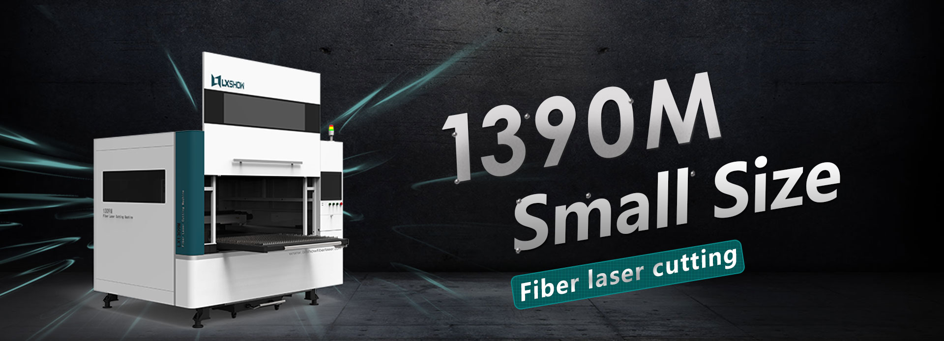 LX1390M Mini Kleng CNC Fiber Laser Metal Schneidmaschinn 500w 1000w 1500w 2000w