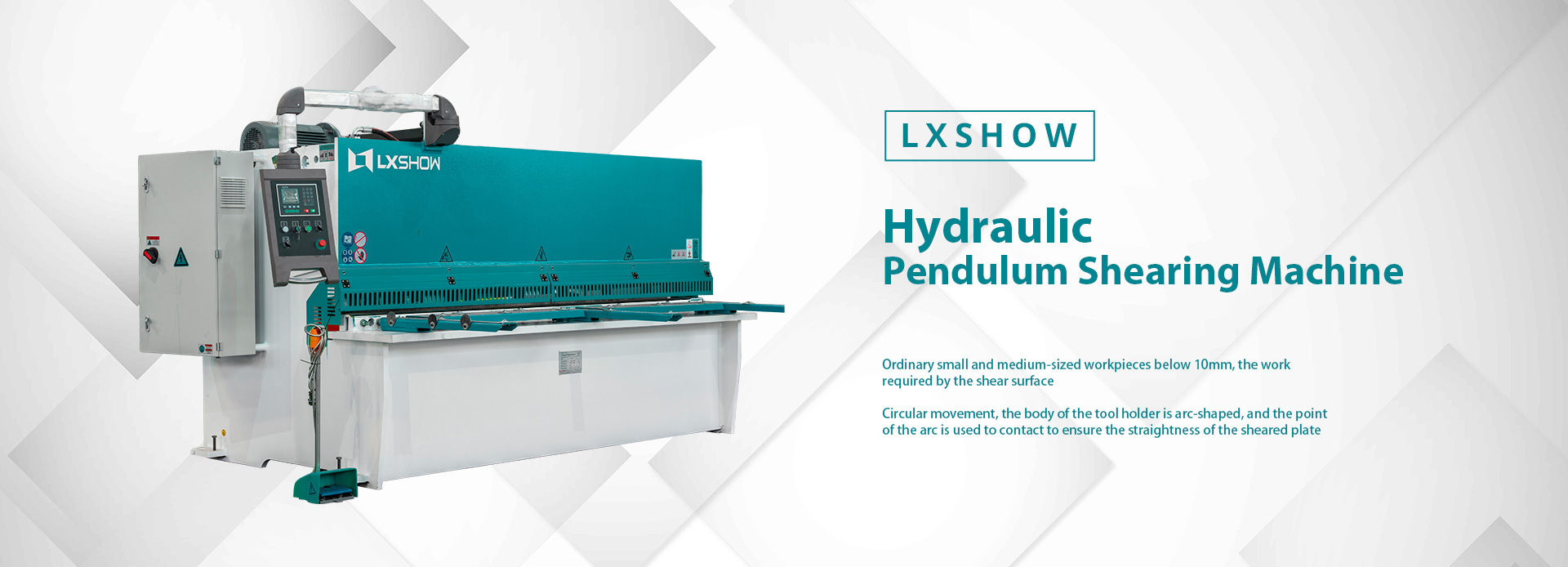 QC12Y High Quality Hydraulic Pendulum Sheet Metal Shearing Machine