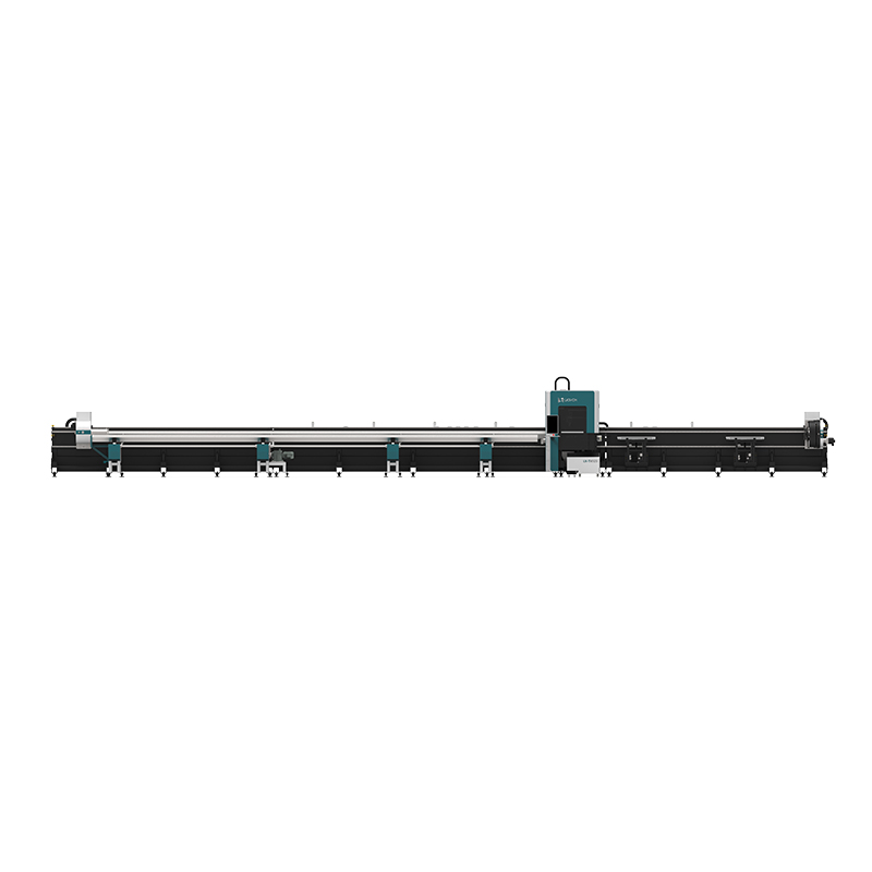 LX123TX Най-добрата машина за рязане на метални тръби с лазер с три патронника за тежък режим на работа