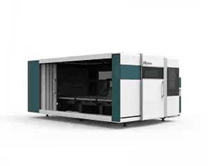 LX3015C-O Chine meilleure plaque de métal fermée CNC machine de découpe laser à fibre acier inoxydable acier au carbone fer aluminium prix