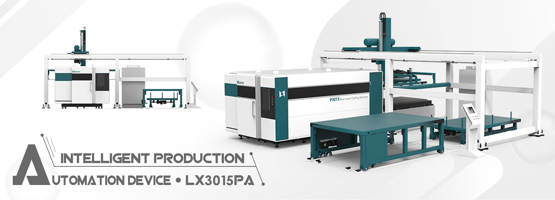 LX3015PA dispositif d'automatisation prix de coupe laser à fibre à vendre machine laser en métal coupe tableau d'épaisseur de carbone plaque d'aluminium pour l'industrie